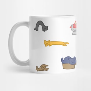 Silly Cats Sticker Pack Mug